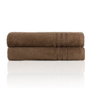 Полотенце махровое TWISTED Коричневое 50Х90СМ 500Г/М2 100502 фото